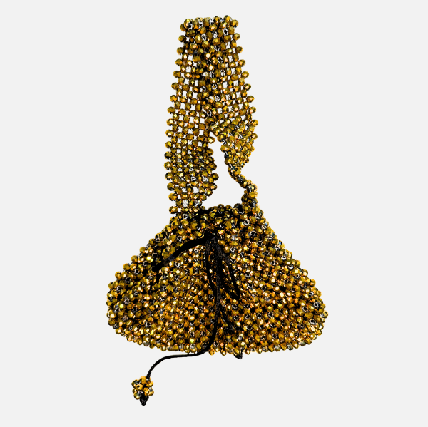 Lumiere - Golden Bead Potli