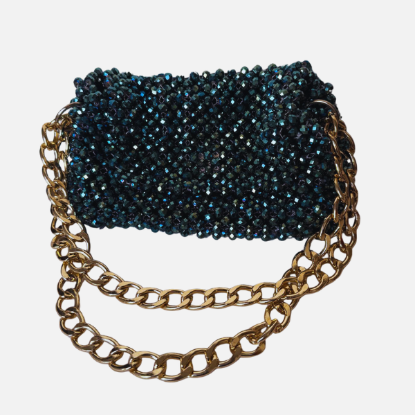 Jade Muse - Crystal Beaded Bag