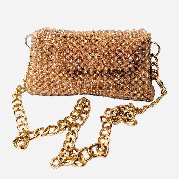 Golden Glow - Golden Crossbody Sling Bag