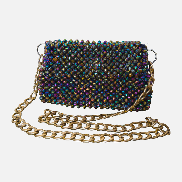 Candy Luxe - Multicolor Crystal Beaded Bag