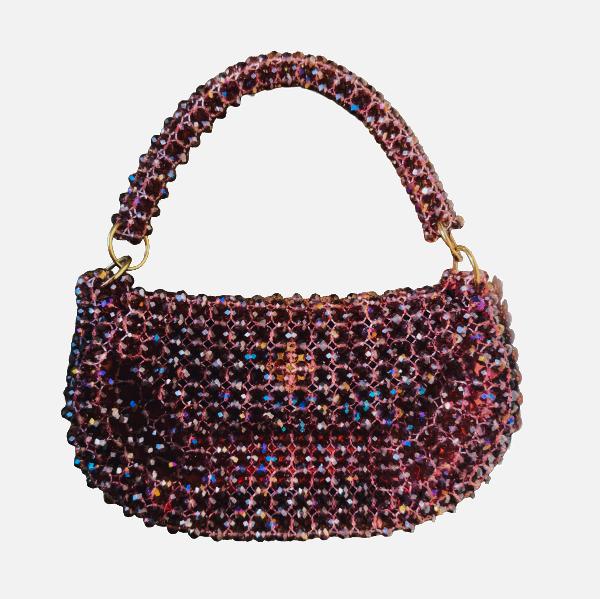 Violetta - Beaded Bag with Handle