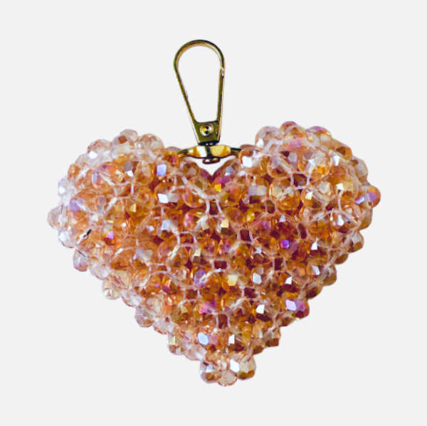 Luma - The Crystal Bead Heart Charm