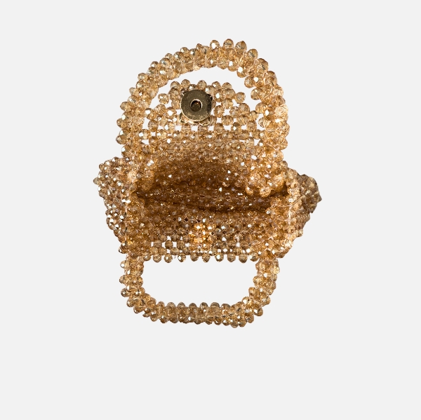 Sweet Sin - Bangle Handle Golden Mini Bag
