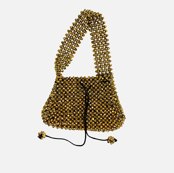 Lumiere - Golden Bead Potli