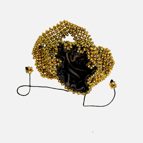 Lumiere - Golden Bead Potli