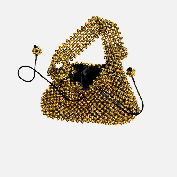 Lumiere - Golden Bead Potli