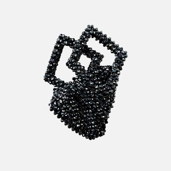 Celestine - Diamond Shape Crystal Bag