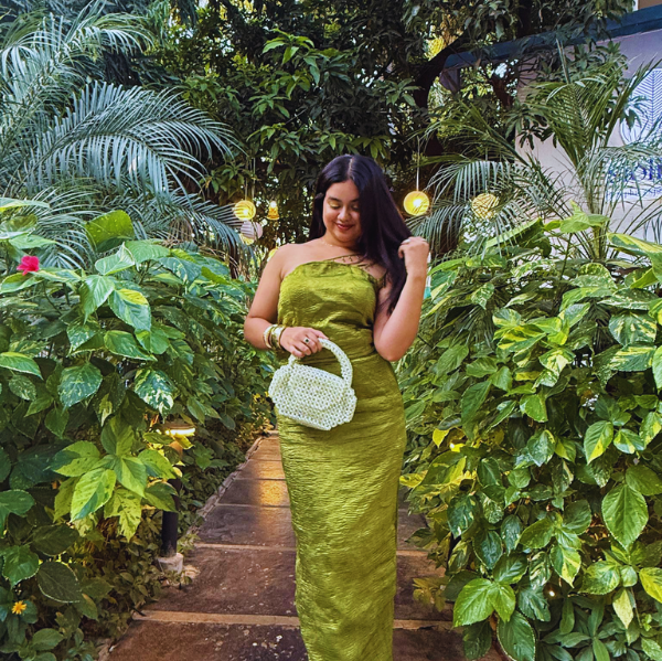 Vega - Frosted Lime Handbag