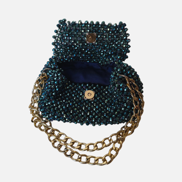 Jade Muse - Crystal Beaded Bag
