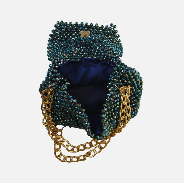 Jade Muse - Crystal Beaded Bag