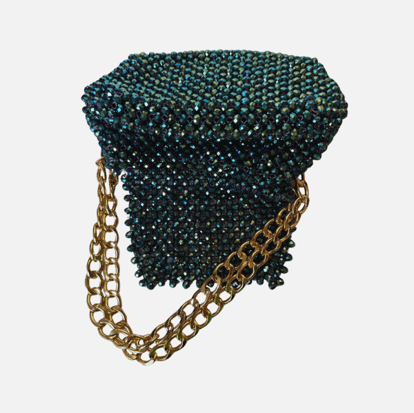 Jade Muse - Crystal Beaded Bag