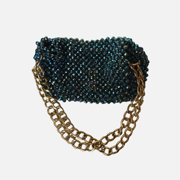 Jade Muse - Crystal Beaded Bag