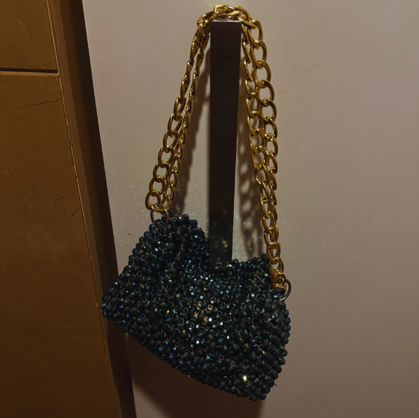 Jade Muse - Crystal Beaded Bag