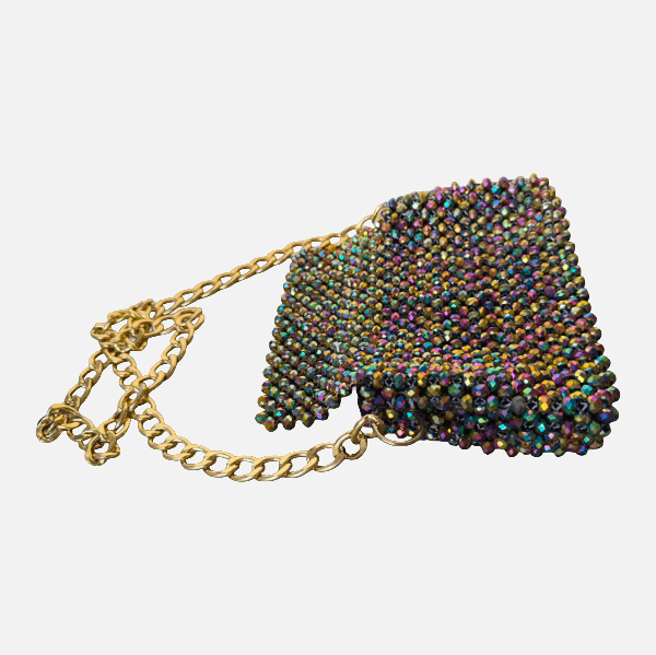Candy Luxe - Multicolor Crystal Beaded Bag