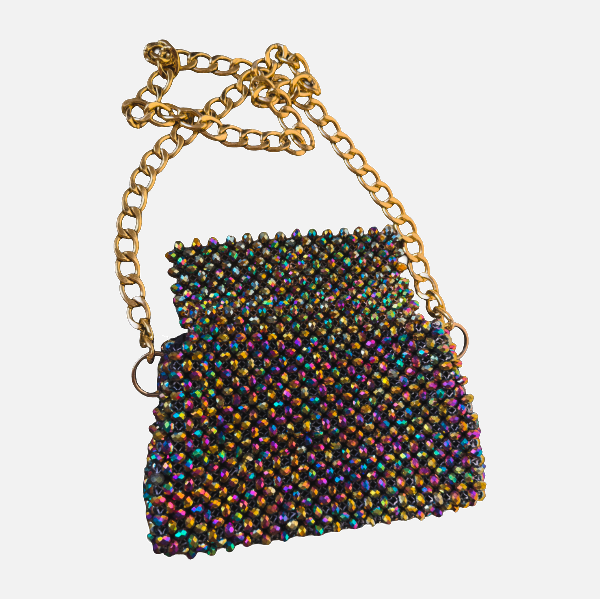 Candy Luxe - Multicolor Crystal Beaded Bag