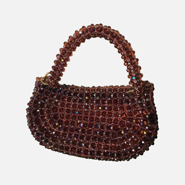 Violetta - Beaded Bag with Handle