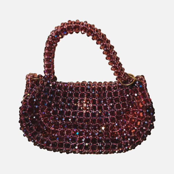 Violetta - Beaded Bag with Handle