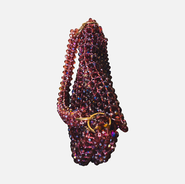 Violetta - Beaded Bag with Handle