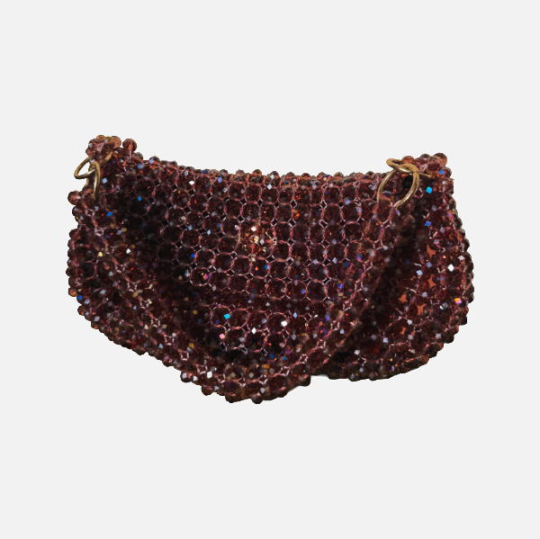 Violetta - Beaded Bag with Handle