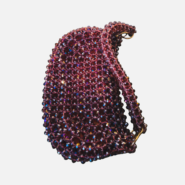 Violetta - Beaded Bag with Handle