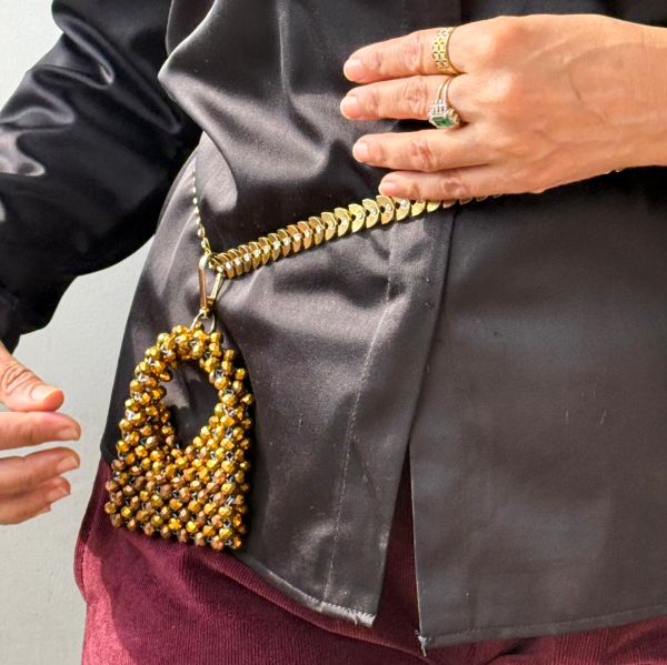 The Honey Hour - Beaded Mini Charm